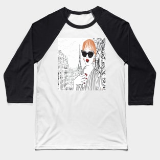 Parisian Holidays Baseball T-Shirt